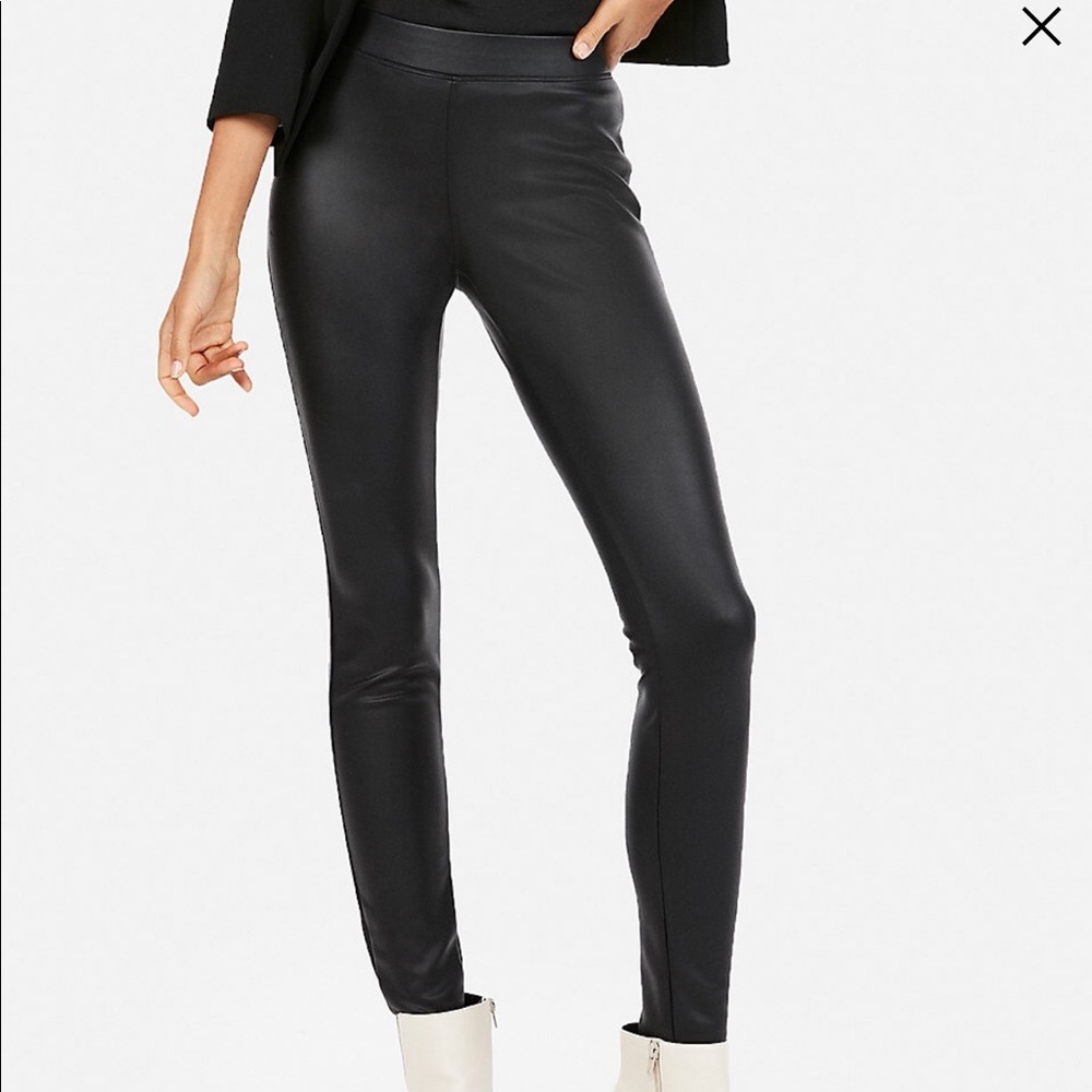 Express Faux Leather Leggings